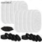 Universal Activated Carbon Replacement Filters 10Piece Pack 0