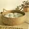 HandWoven CatEar Rattan Nest Lounger 1