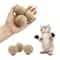 EcoFriendly Natural Sisal Ball With Interior Sand 3Piece Set 0