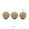 EcoFriendly Natural Sisal Ball With Interior Sand 3Piece Set 3