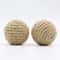 EcoFriendly Natural Sisal Ball With Interior Sand 3Piece Set 4