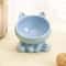 Ergonomic Elevated Ceramic Pet Bowl 5