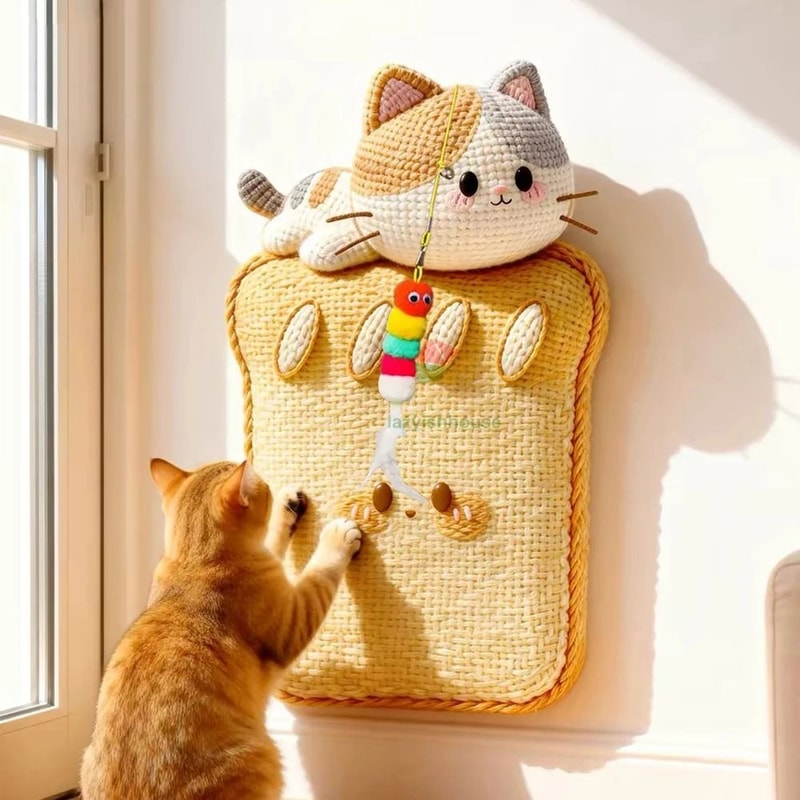 SelfAdhesive HeavyDuty Cat Scratching Carpet Mat 6