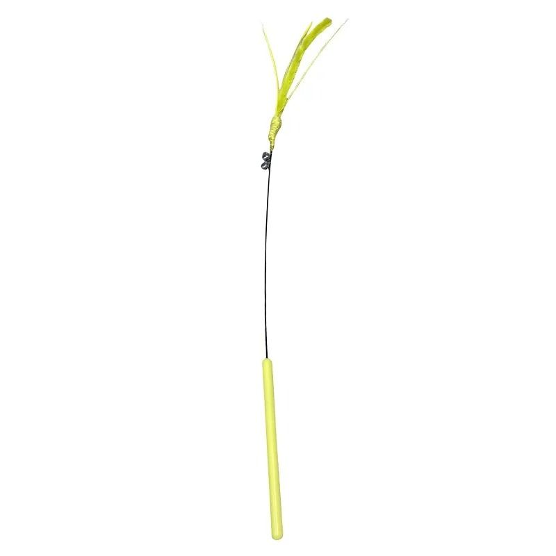 WildTail Long Pole Feather Teaser Wand 6