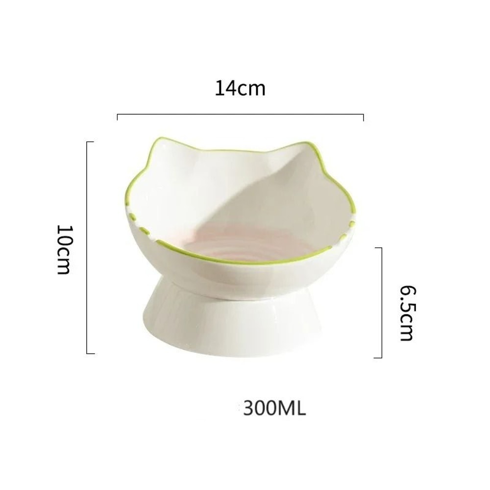 Ergonomic Stable Elevated Pet Feeding Bowl 6