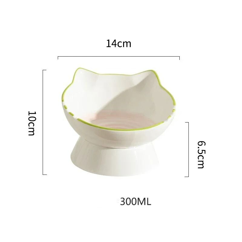 Ergonomic Stable Elevated Pet Feeding Bowl 6