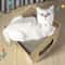 2in1 Folding Pet Hideout Scratching House 2