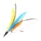 Colorful Feather Teaser Replacement Heads 5Piece Set 3