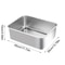 HighSided 304 Stainless Steel Hygiene Litter Tray 5