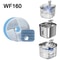 TripleAction Replacement Water Fountain Filters 12Piece Value Pack 1