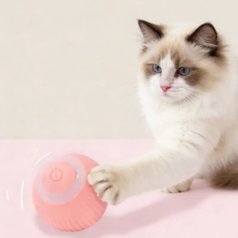 Smart SelfMoving Robotic Cat Toy Ball 2
