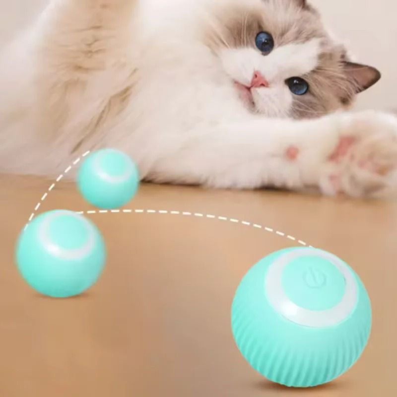 Smart SelfMoving Robotic Cat Toy Ball 3