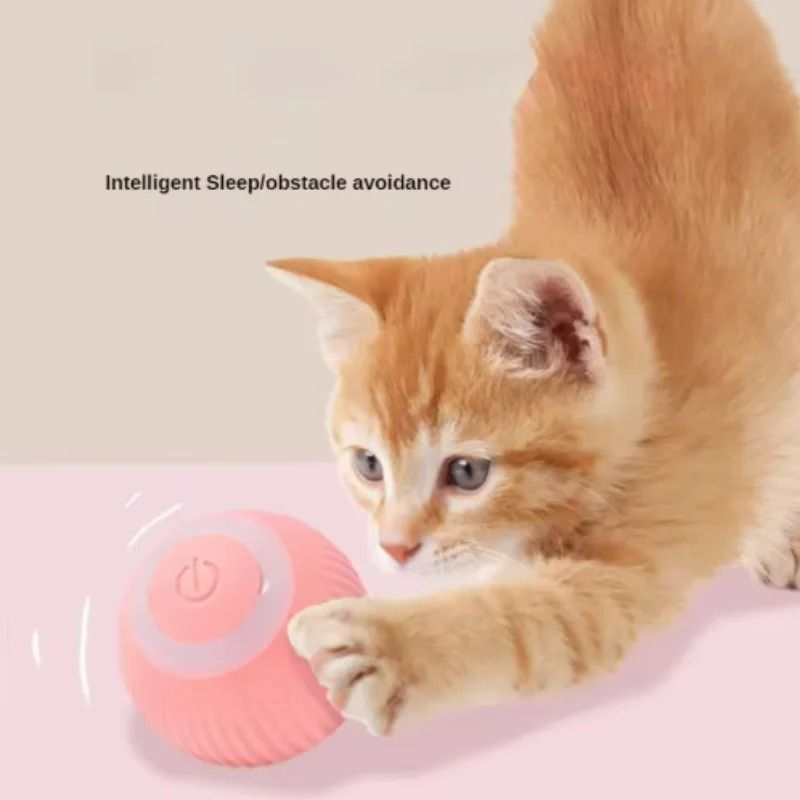 Smart SelfMoving Robotic Cat Toy Ball 4