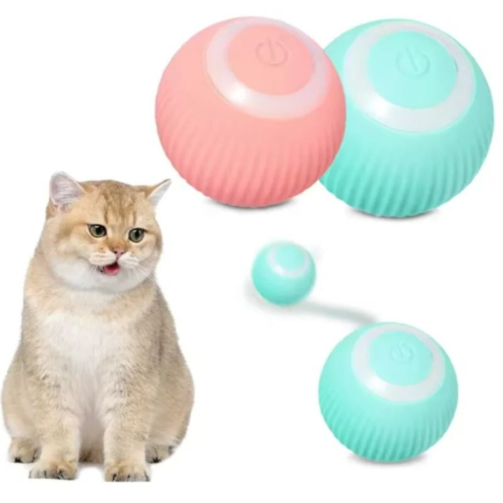 Smart SelfMoving Robotic Cat Toy Ball 0