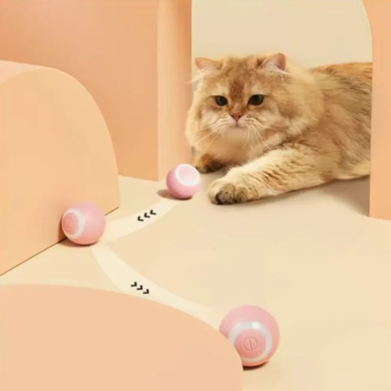 Smart SelfMoving Robotic Cat Toy Ball 6