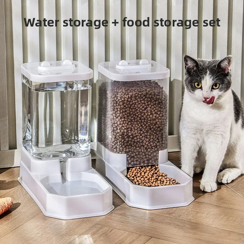GravityDriven Automatic Food Water Station Set 0