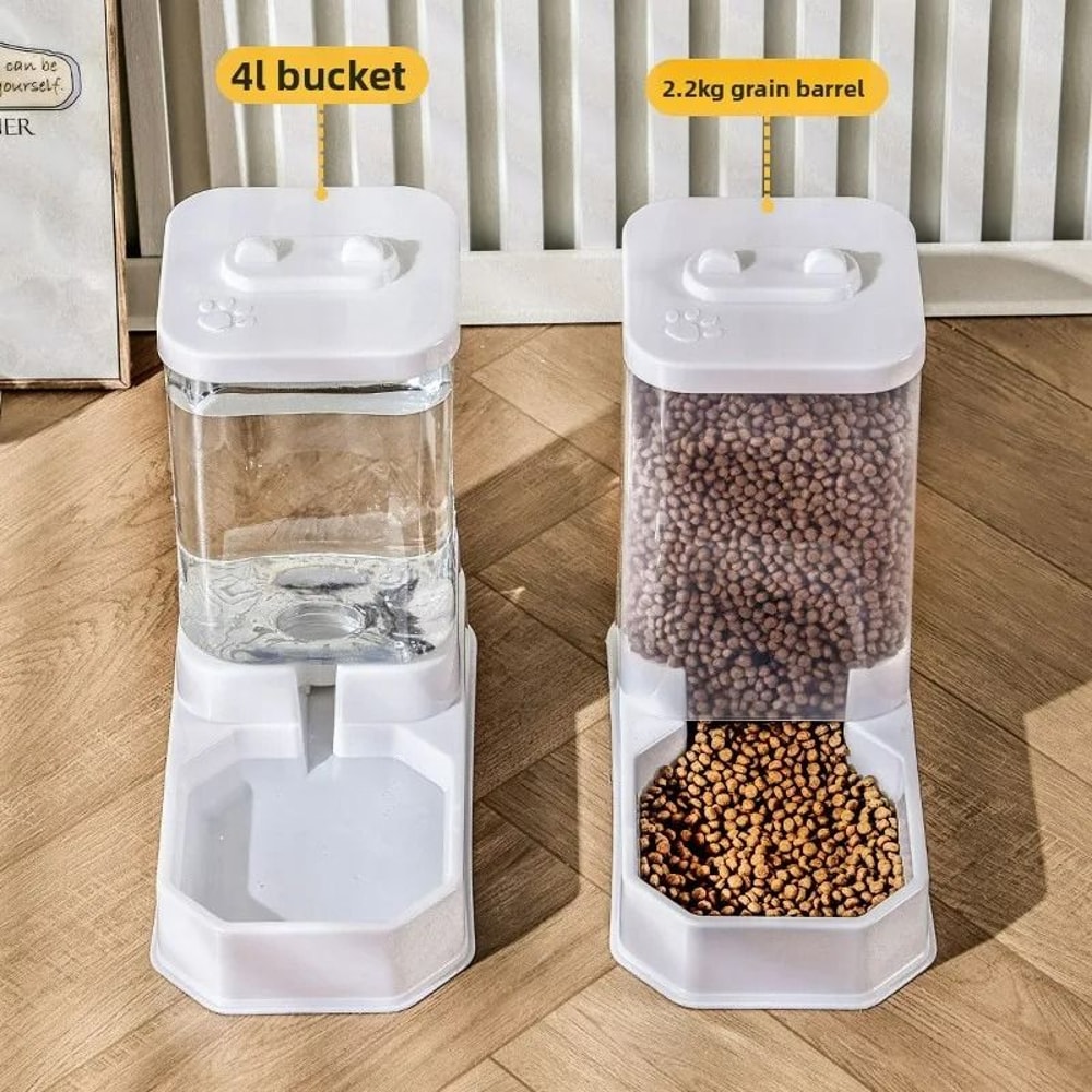 GravityDriven Automatic Food Water Station Set 1