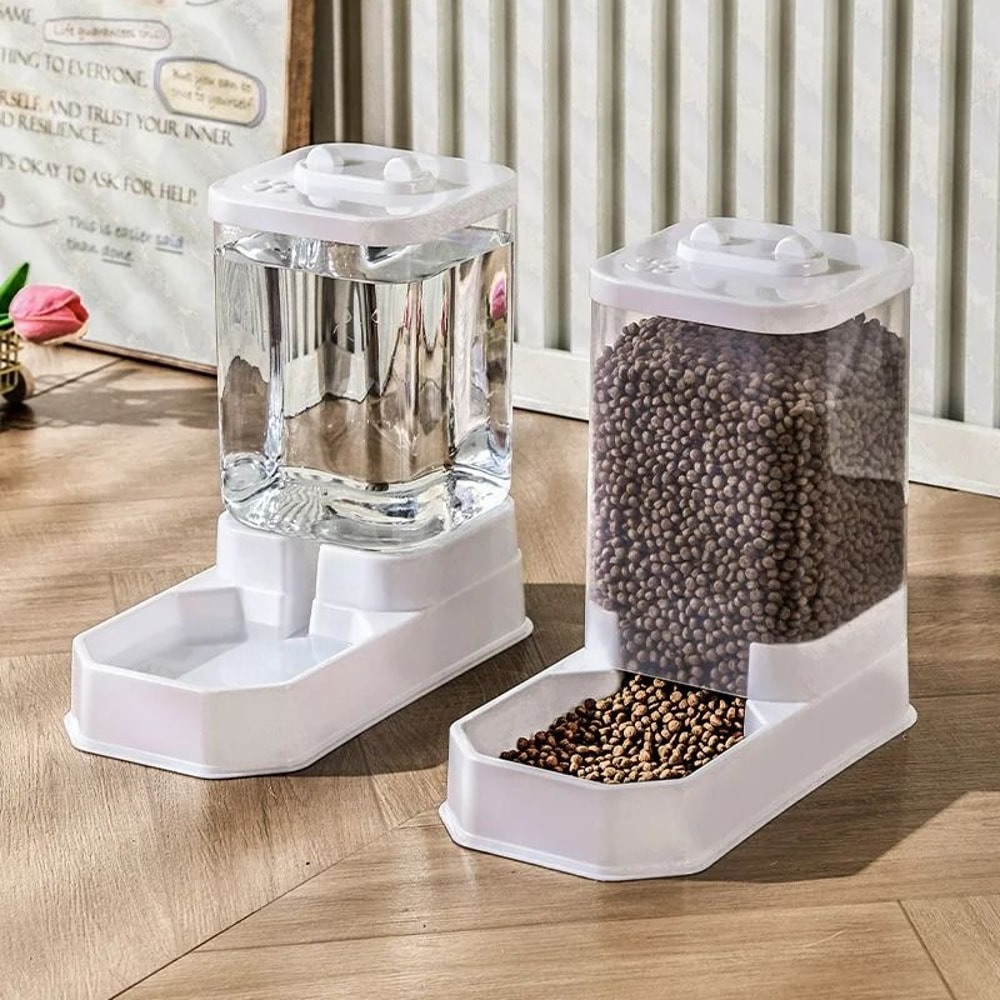GravityDriven Automatic Food Water Station Set 4