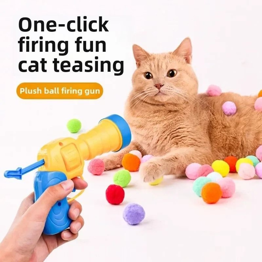 AeroPounce Silent PomPom Launcher Set 5