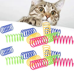 high-energy interactive coil spring toy set (200-piece mega pack)
