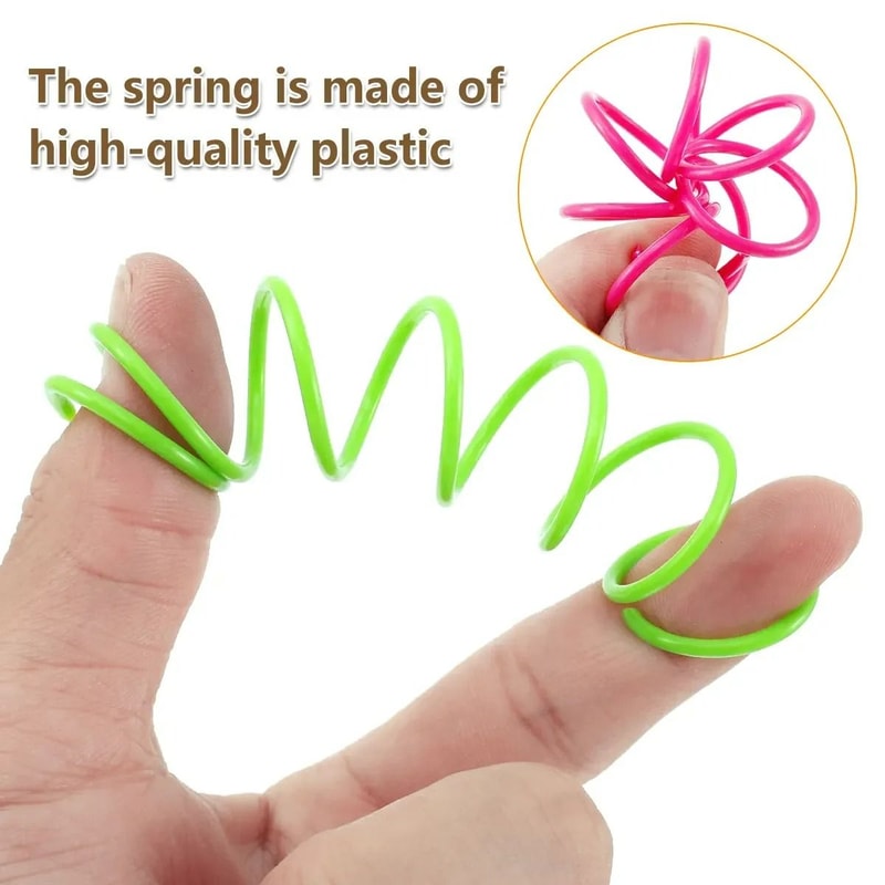 HighEnergy Interactive Coil Spring Toy Set 200Piece Mega Pack 1
