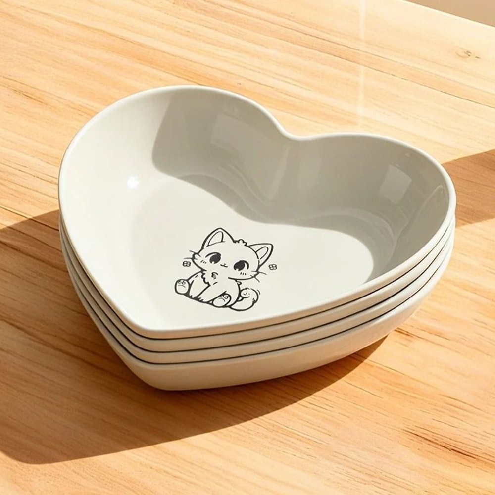 Shallow Ergonomic Pet Feeding Set 3Piece Variety Pack 5