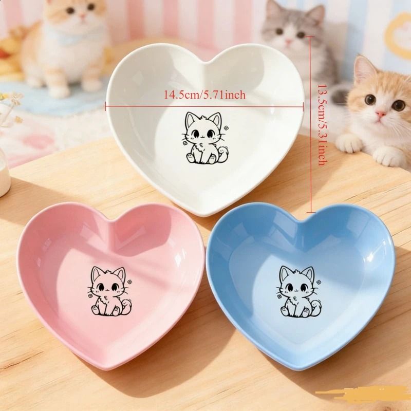 Shallow Ergonomic Pet Feeding Set 3Piece Variety Pack 6