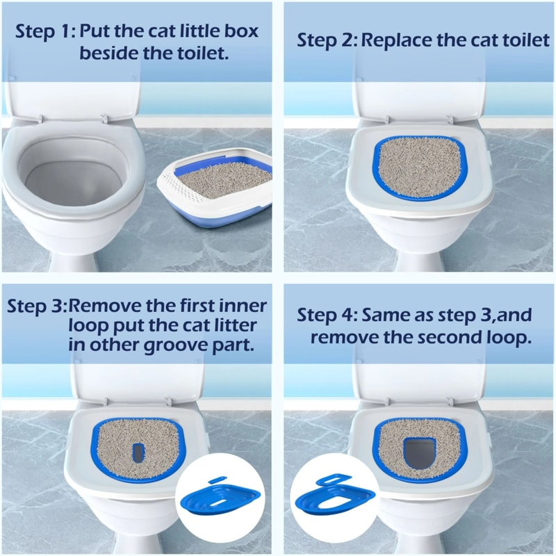 Professional Feline Toilet Training System 4