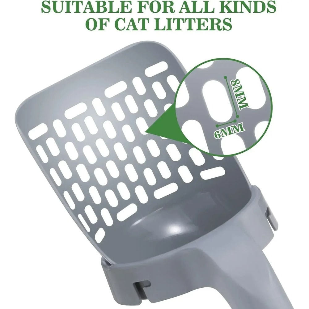 2in1 Integrated Litter Scoop Waste Bag Station 2