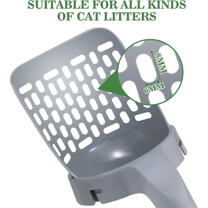 2in1 Integrated Litter Scoop Waste Bag Station 2