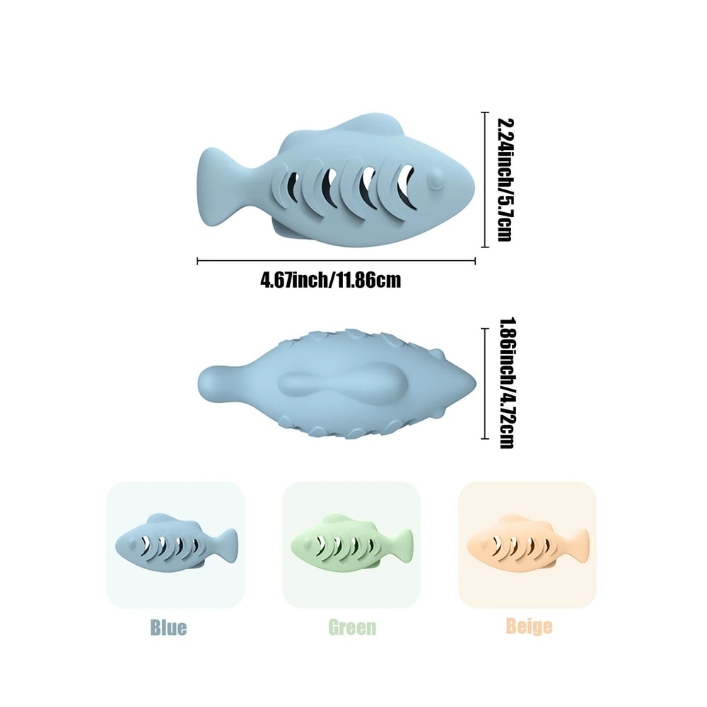 FishShaped Dental Puzzle Snack Dispenser 2