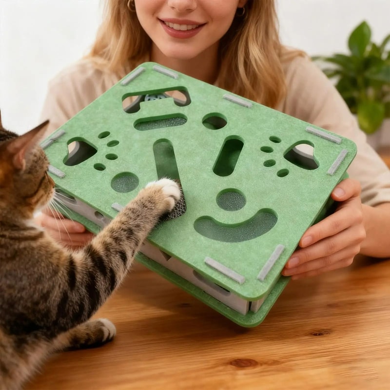2in1 Interactive Scratch Box Puzzle Station 1