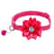 Floral Blossom Bowknot Pet Collar With Safety Bell 12