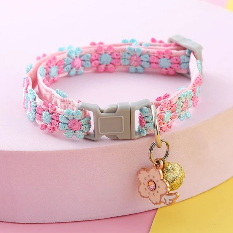Playful PawPrint Safety Collar With Jingle Bell 7