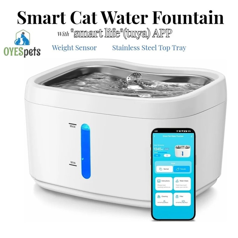Smart AppConnected Pet Water Fountain 25L 0