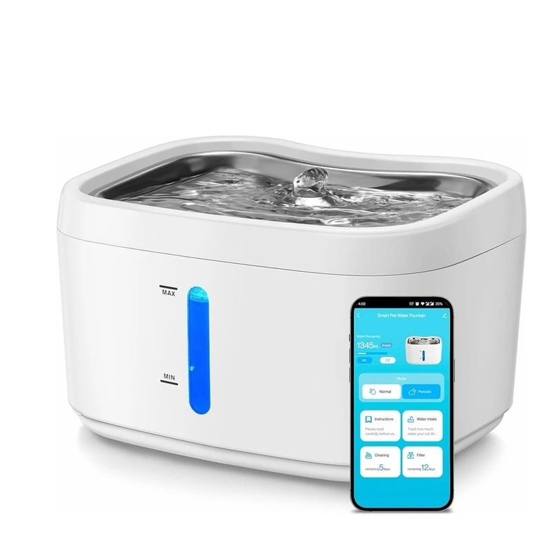 Smart AppConnected Pet Water Fountain 25L 7
