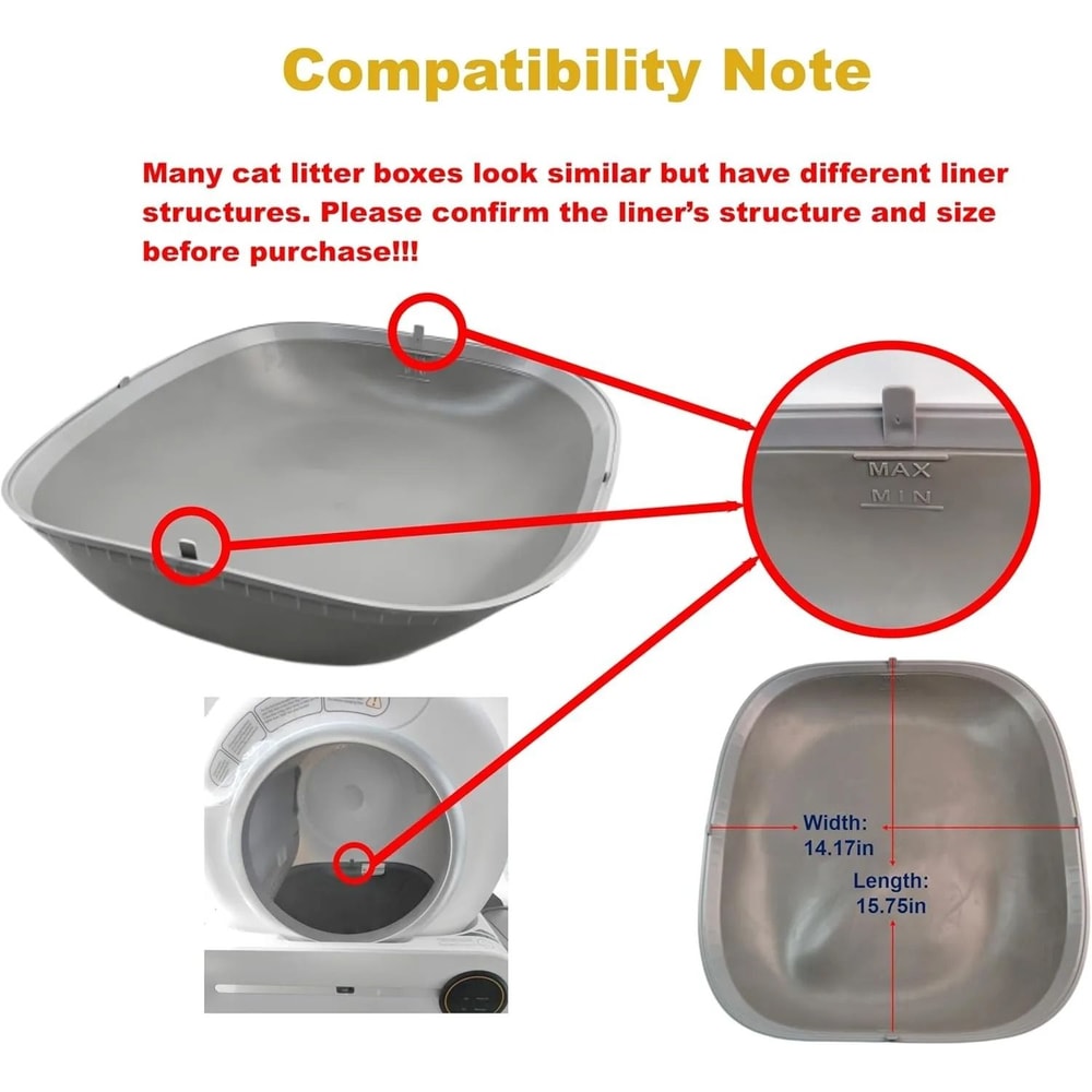 Premium Replacement Components For Smart Automatic Litter Boxes 2