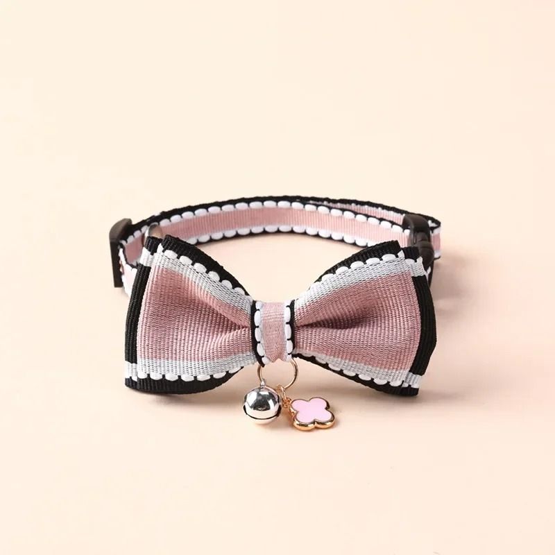 Elegant Lace Bowknot Boutique Pet Collar 6