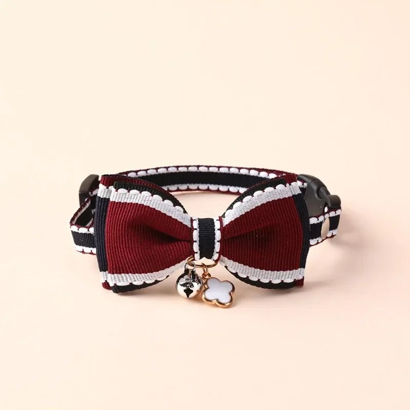Elegant Lace Bowknot Boutique Pet Collar 7