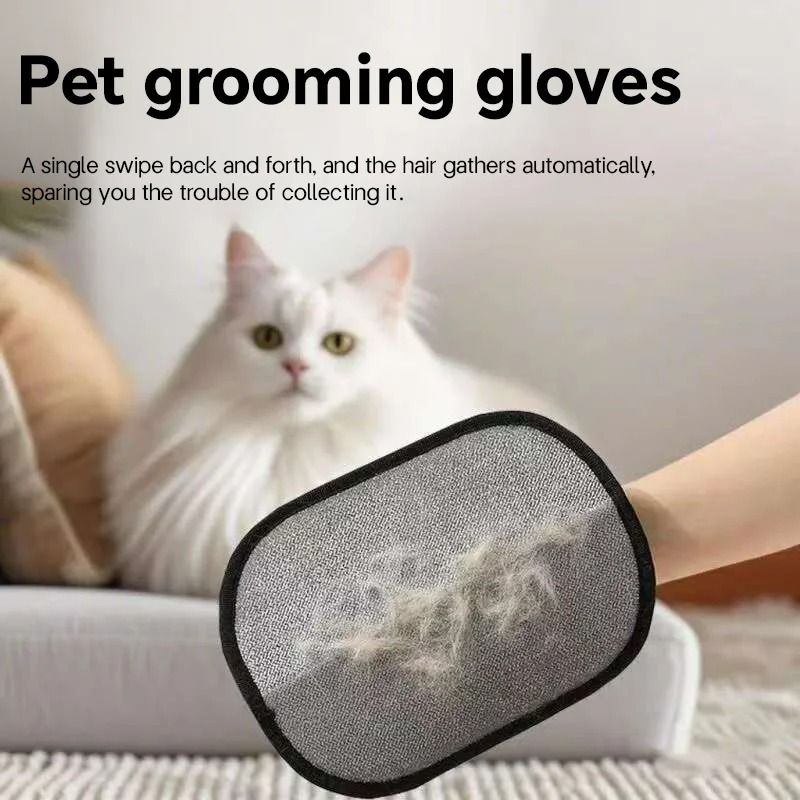 Electrostatic FurEliminator Grooming Cleaning Glove 1