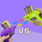 Outdoor HighVelocity Foam Disc DualLauncher Set 1