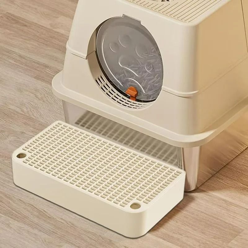Universal AntiTracking Litter Box Ramp Step 2