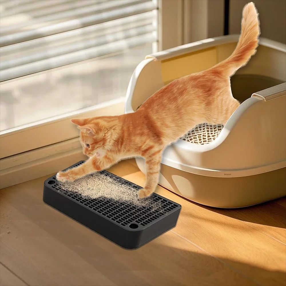Universal AntiTracking Litter Box Ramp Step 4