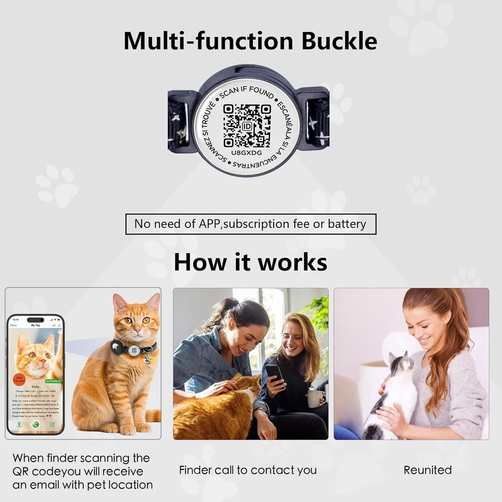 TripleSafety AirTag Integration Collar 4
