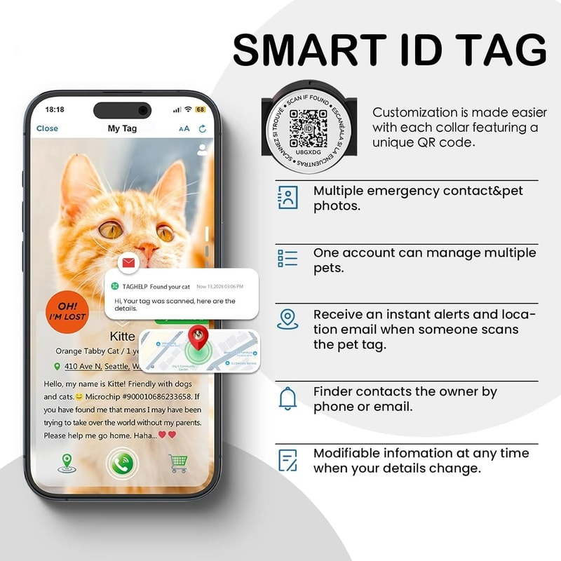 TripleSafety AirTag Integration Collar 5