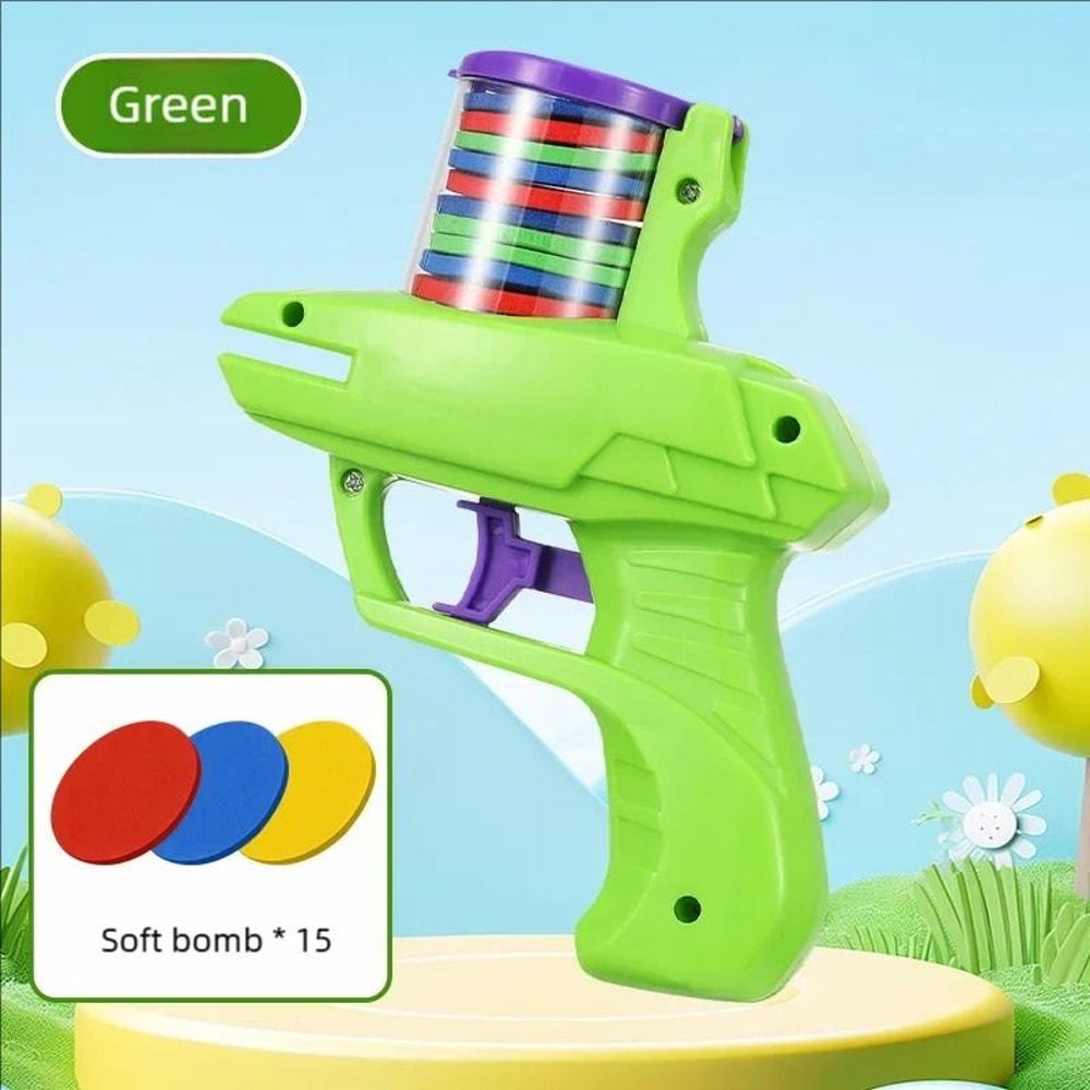 Interactive HighVelocity Disc Launcher Chaser Set 9