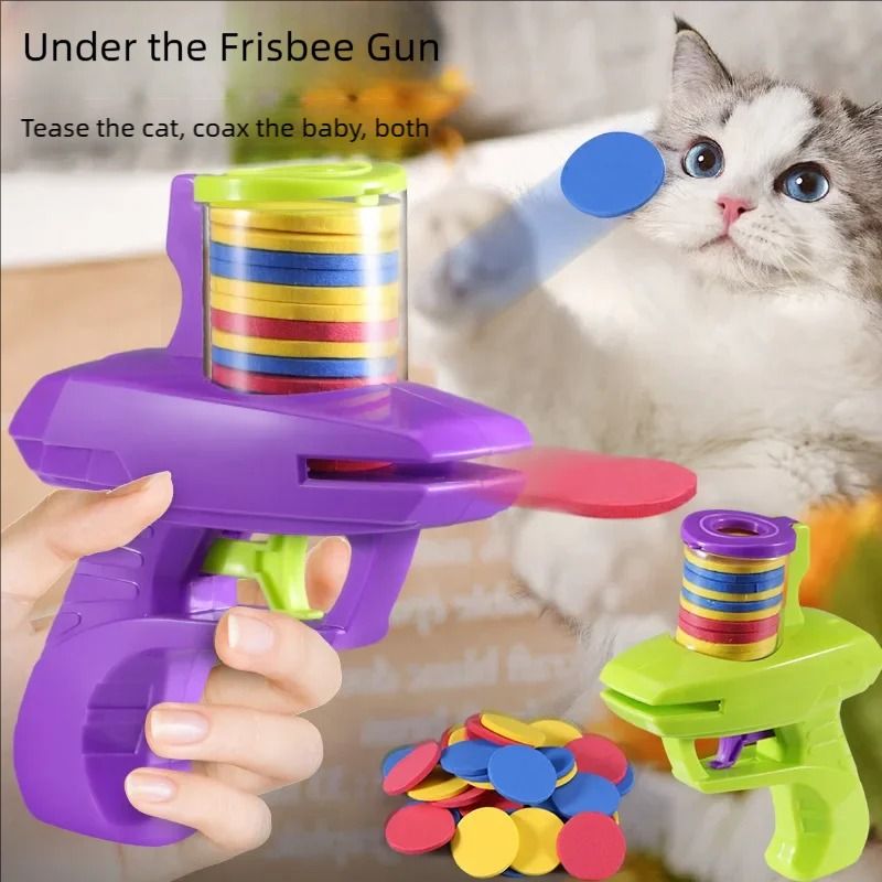 Interactive HighVelocity Disc Launcher Chaser Set 1