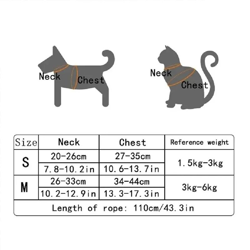 EscapeProof SoftMesh Comfort Harness Leash Set 5
