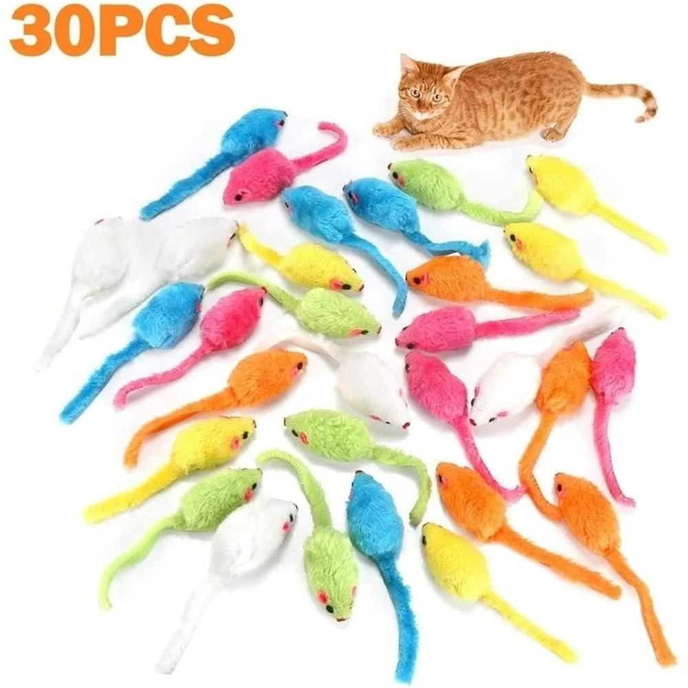 Natural Catnip Simulation Mouse MegaPack 30Pack 0