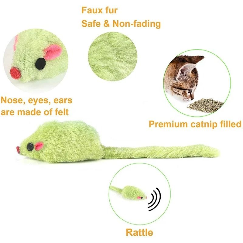 Natural Catnip Simulation Mouse MegaPack 30Pack 4